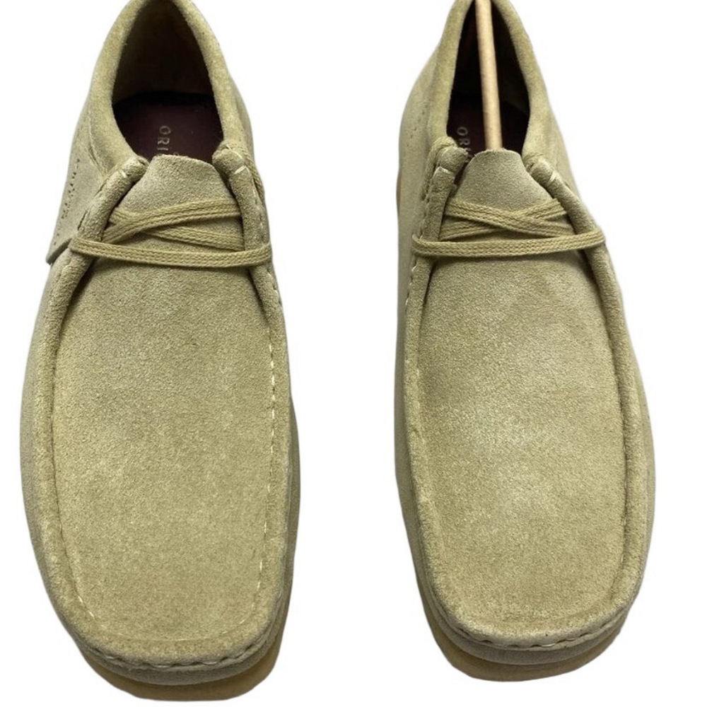 NEW CLARKS Originals Wallabee Chukka Boots – Men’s Size 9 – Maple Suede